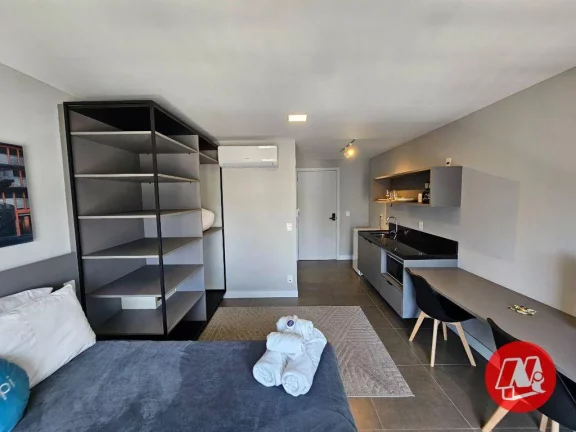Imagem Studio com 1 dormitório para alugar, 24 m² - Auxiliadora - Porto Alegre/RS
