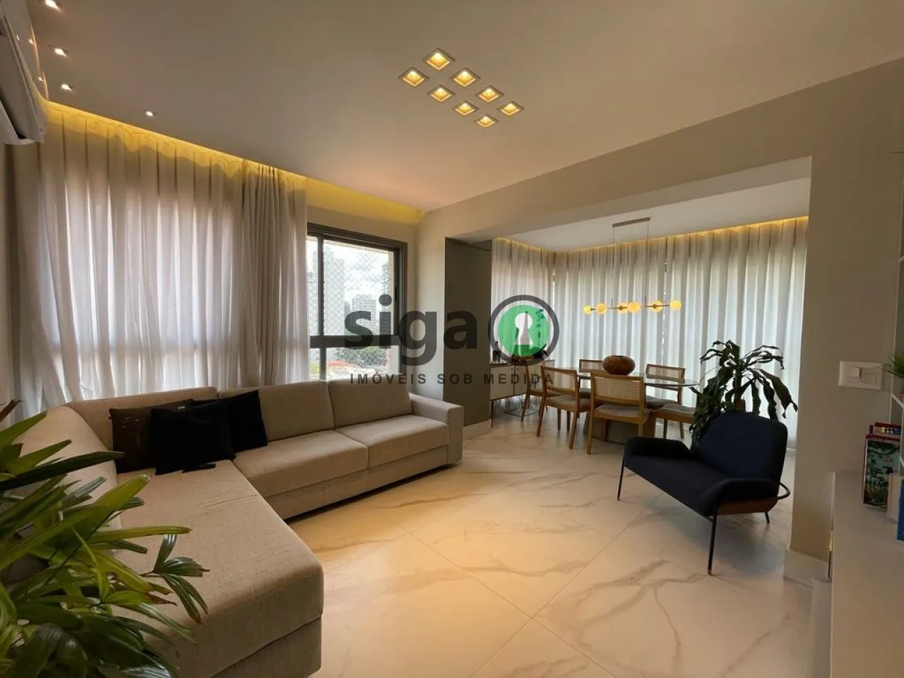 Imagem Apartamento no Jardim América com, 70m², 2 quartos sendo 1 suite, para Locação, Mobiliado ,1 vaga