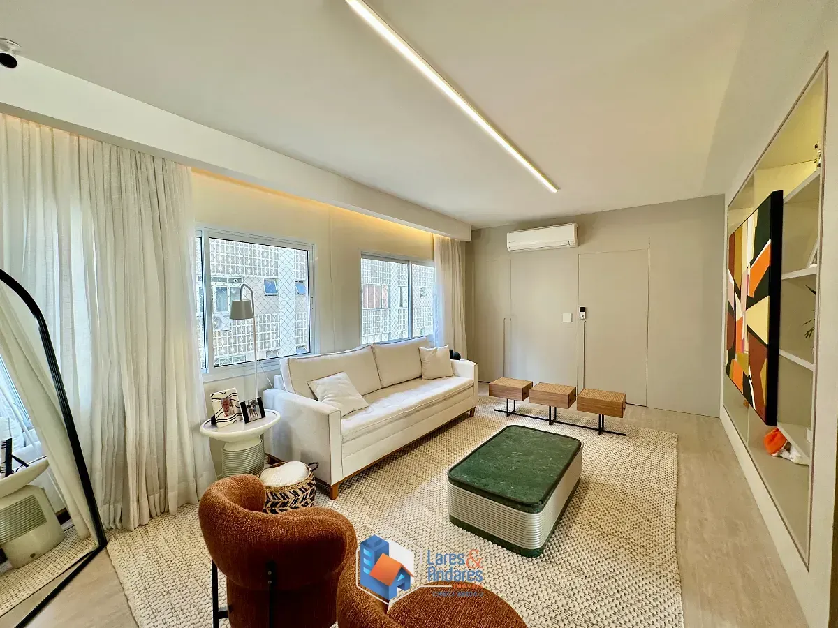 Imagem Apartamento para venda em Itaim Bibi com 3 quartos, sendo 1 suíte, 117m²