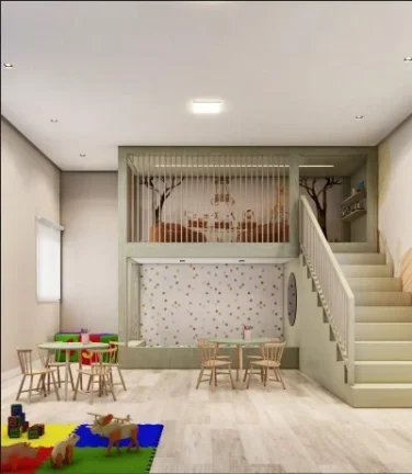 Imagem Apartamento para Venda em Santo André, Parque das Nacoes, 2 dormitórios, 1 suíte, 1 banheiro, 2 vagas