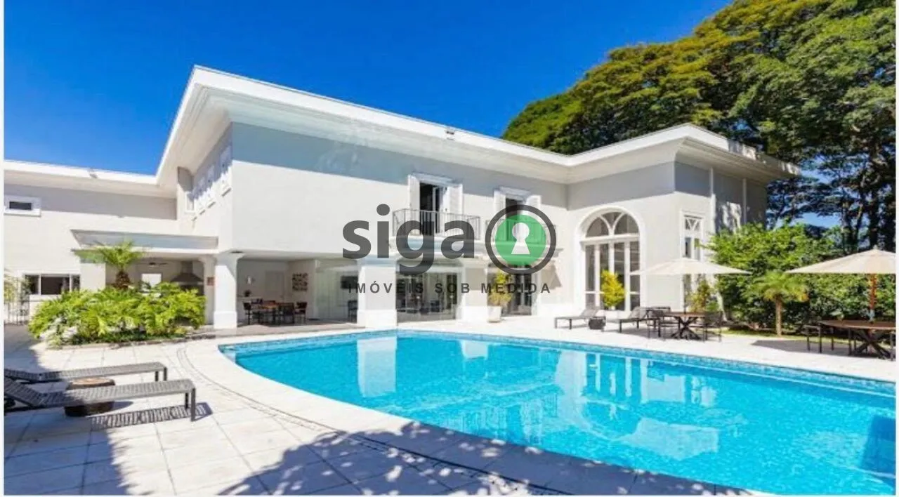 Foto do imóvel Casa assobradada de altíssimo padrão , à Venda no Alto da Boa Vista, 4 suites, 10 vgs, Mobiliada