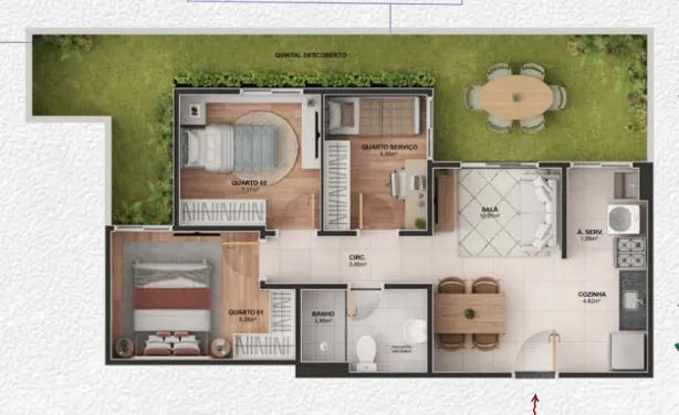 Imagem Apartamento com 2 quartos à venda em Vila Velha