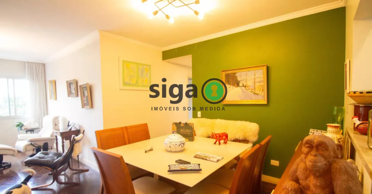 Imagem Apartamento de 3 quartos na chácara santo antônio. Próximo ao metrô Alto da Boa Vista.