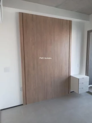 Imagem Apartamento para locação em São Paulo-SP, no bairro Cerqueira César: 1 quarto, 1 sala, 1 banheiro, 24m² de área.