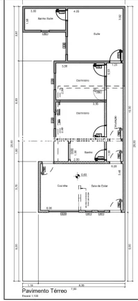 Imagem CASA 3 DORMITORIOS SENDO 1 SUITE RESIDENCIAL NOVA VENEZA INDAIATUBA/SP.