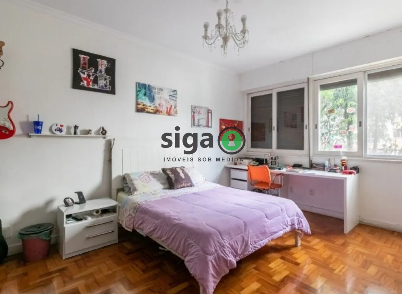 Imagem Apartamento clássico em Higienópolis | 230m² ? 4 dormitórios ? 2 vagas ? 1 por andar