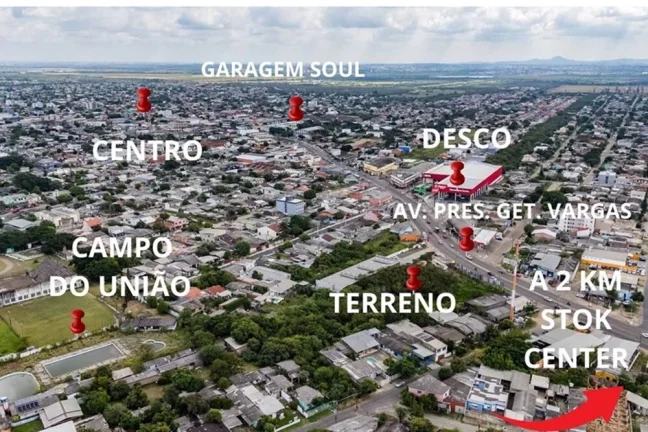 Imagem Terreno/Lote Comercial para venda no bairro Bela Vista em Alvorada