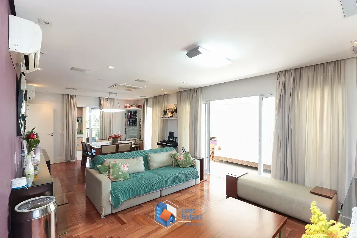 Foto do imóvel Apartamento para venda em Vila Romana com 4 quartos, sendo 4 suítes, 223m² em Rua Fábia
