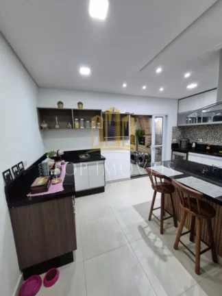 Imagem Belíssima Sobrado Condomínio Village Santa Bárbara Em Jacareí