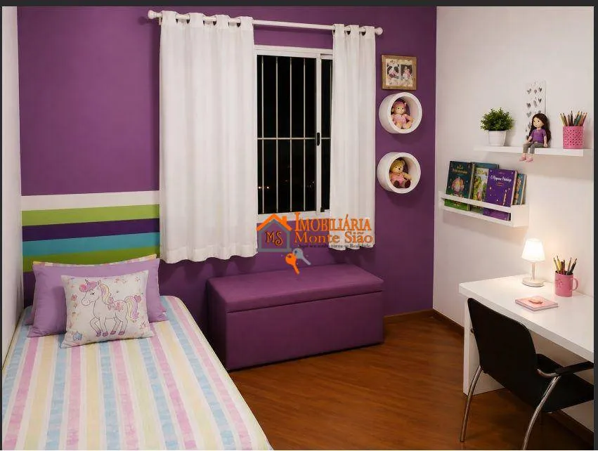 Imagem Apartamento com 2 dormitórios à venda, 55 m² por R$ 270.000,00 - Jardim Odete - Guarulhos/SP