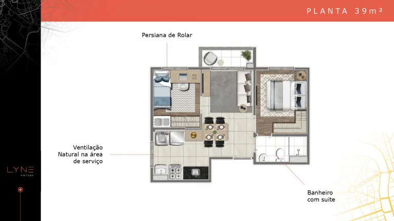 Imagem Apartamento com 2 Quartos à Venda, 34 m² em Pirituba - São Paulo