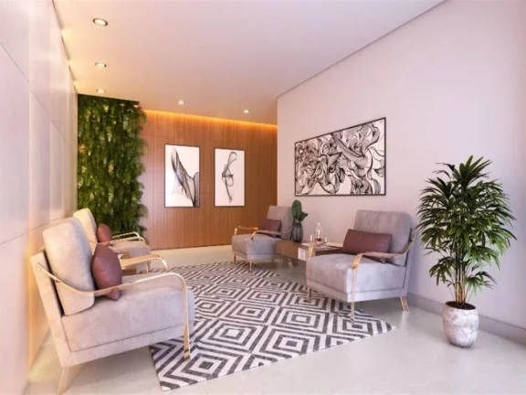 Imagem Apartamento com 2 dormitórios à venda, 76 m² por R$ 364.300,00 - Mirim - Praia Grande/SP