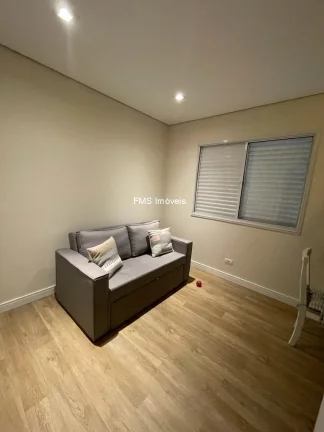 Imagem Apartamento à venda em São Paulo-SP, 2 quartos, 1 suíte, 1 sala, 2 banheiros, 1 vaga, 63m² no Campo Belo!