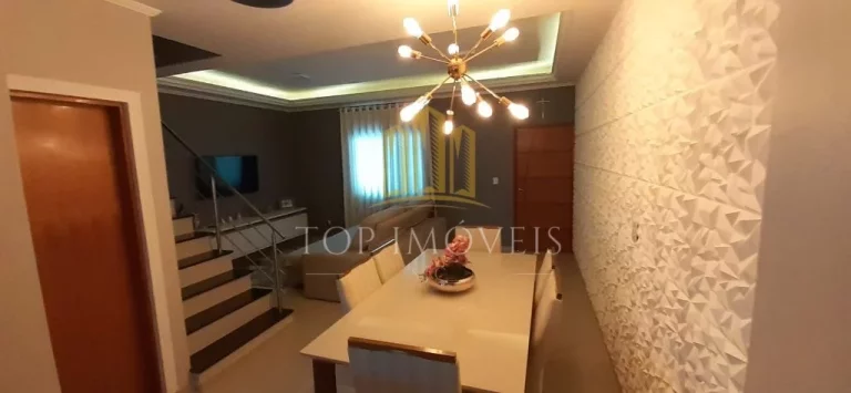 Imagem Maravilhoso sobrado triplex com 4 dormitórios no condominio Vistta