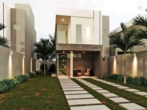 Imagem Casa com 2 Quartos à Venda, 74 m² em Vereda Tropical - Eusébio