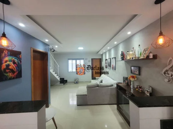 Imagem Sobrado com 2 suítes à venda, 100 m² por R$ 530.000 - Praia das Palmeiras - Caraguatatuba/SP
