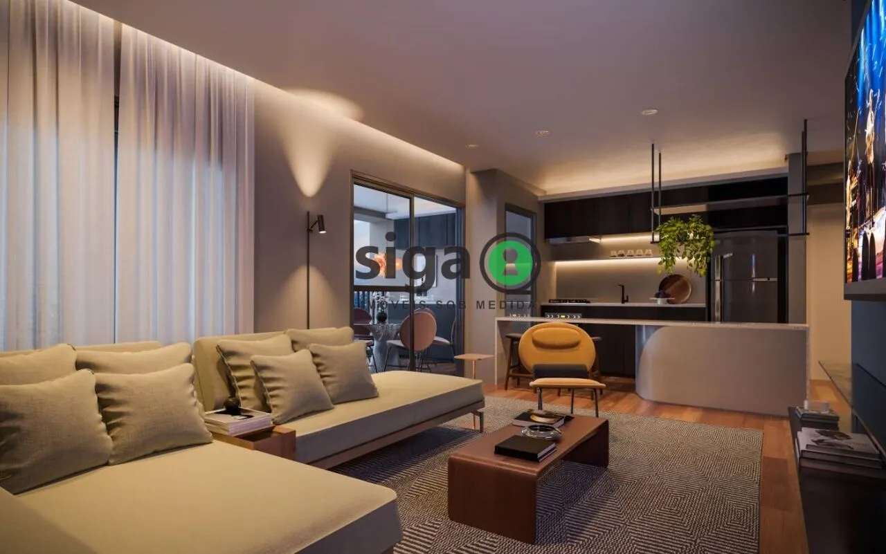 Imagem Apartamento 86 m² | 2 suítes (ou 3 dorm.) Espaço elevado, estilo Zeit Brooklin