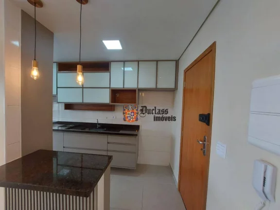 Imagem Apartamento com 2 dormitórios à venda, 67 m² por R$ 590.000 - Macuco - Santos/SP
