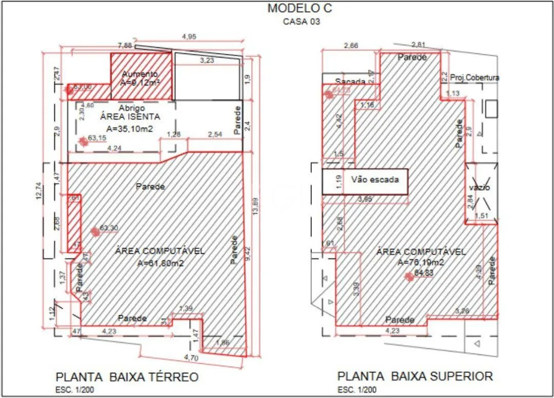 Imagem Casa Condominio para Venda - 158m², 3 dormitórios, sendo 1 suites, 2 vagas - Tristeza