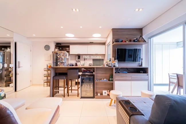 Imagem 2 Dormitórios à venda no Brooklin de 69m²