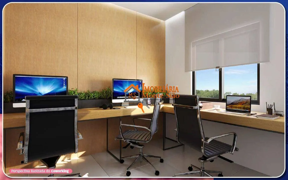 Imagem Apartamento com 2 dormitórios à venda, 37 m² por R$ 301.474,91 - Bonsucesso - Guarulhos/SP