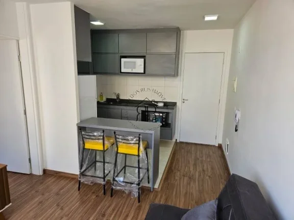 Imagem Ótimo apartamento mobiliado, em andar alto, com lazer completo a 50m do metrô Bresser Mooca.