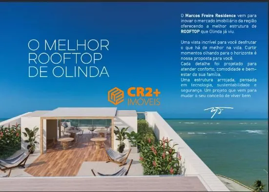 Imagem Vendo apartamento 3 quartos, 1 suíte, 68m2 em Olinda.