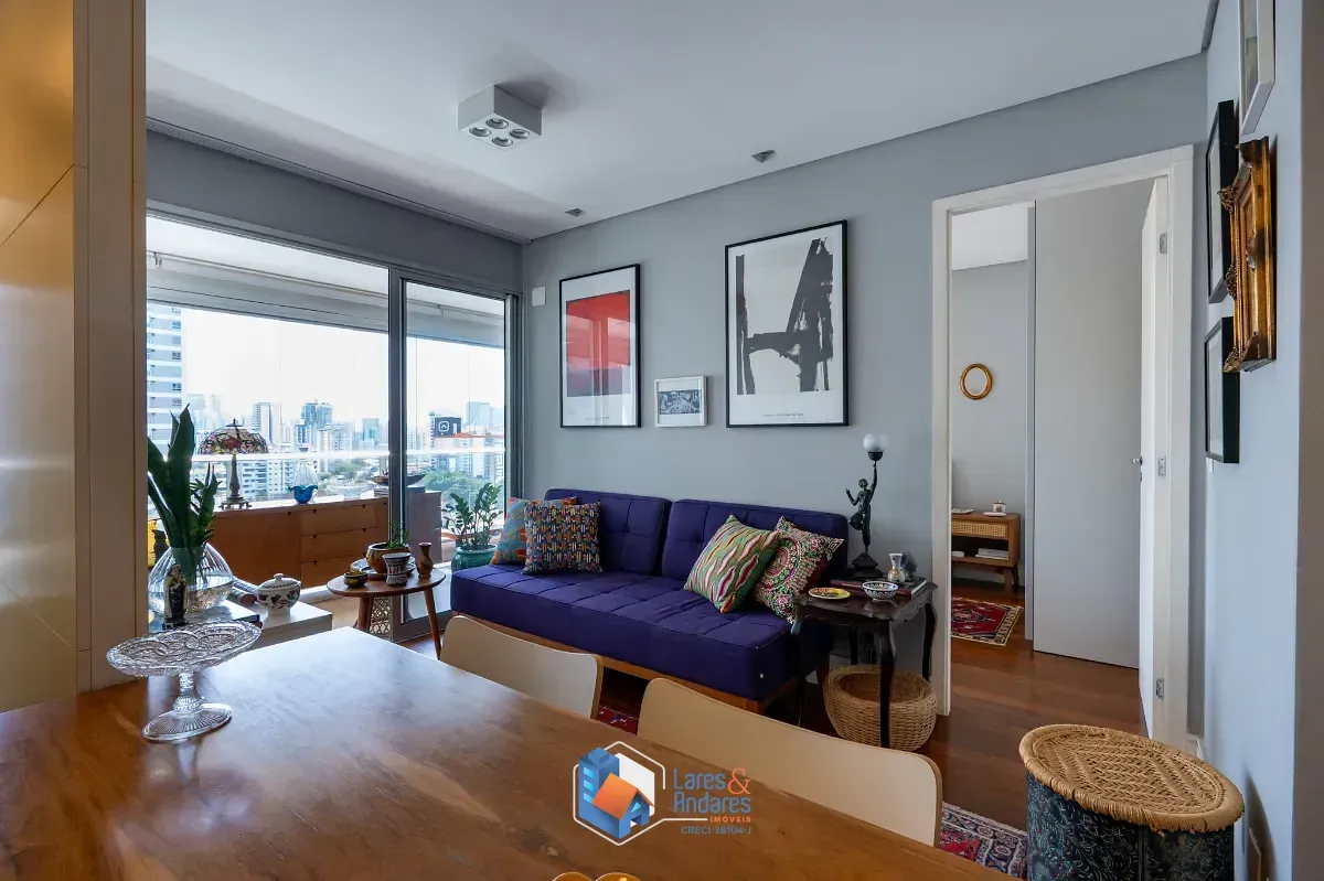 Imagem Apartamento para venda em Cidade Monções com 1 quarto, sendo 1 suíte, 48m²