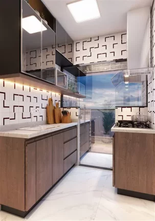 Imagem APARTAMENTO COM 57.87 m² - TUPI - PRAIA GRANDE SP