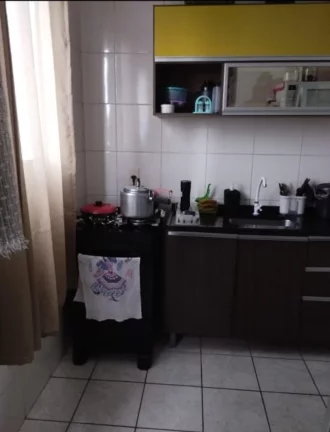 Imagem Apartamento reformado com vaga de garagem em São Vicente no Conjunto Residencial Tancredo Neves!