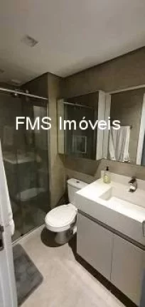 Imagem Apartamento à venda em São Paulo - Campo Belo: 2 quartos, 1 suíte, 1 sala, 2 banheiros, 2 vagas de garagem, 69m².