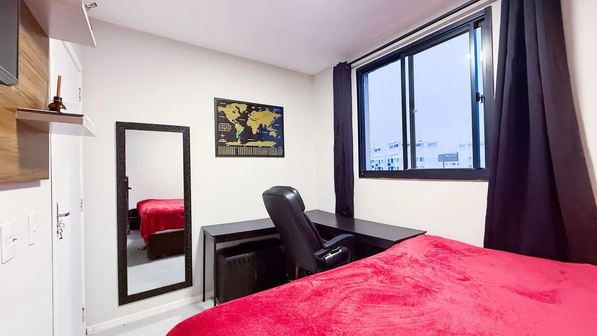 Imagem Apartamento com 1 Quarto para alugar, 42m² - Jabaquara