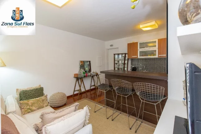 Imagem Apartamento à Venda No Campo Belo Com 2 Dormitórios Sendo 1 Suíte e 1 Vaga