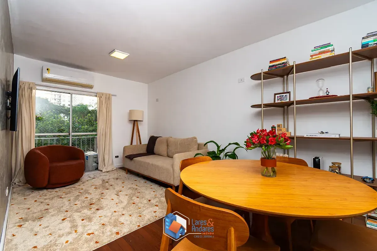 Foto do imóvel Apartamento para venda em Vila Olímpia com 1 quarto, 55m² em Rua Ponta Delgada