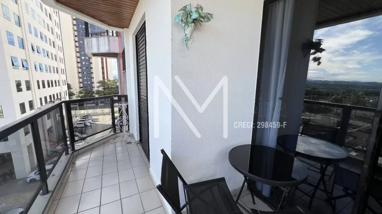 Imagem Apartamento Locação Mobiliado 3 Quartos 1 Suíte 134m² - Jardim Aquárius