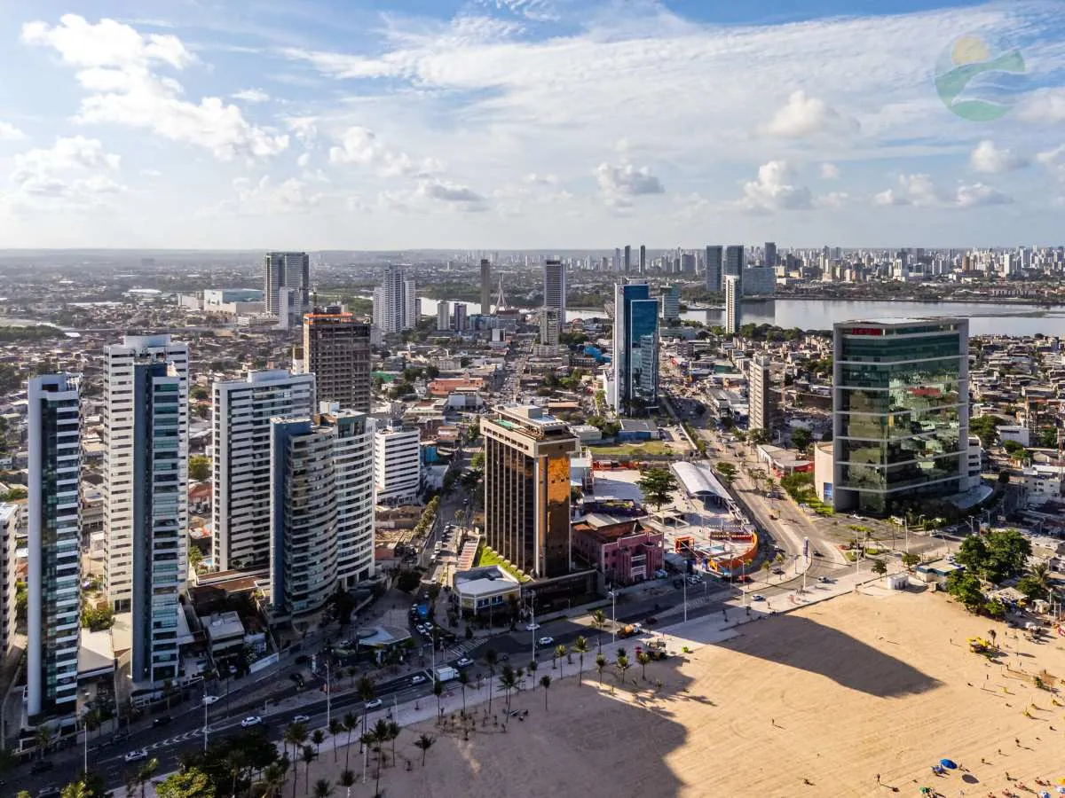 Imagem Apartamento 1 quarto 33,37m2, Venda, Avenida Boa Viagem, Pina, Recife.