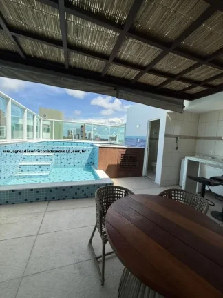Imagem Cobertura Duplex para Locação em Natal, PONTA NEGRA, 2 dormitórios, 2 suítes, 2 banheiros, 2 vagas