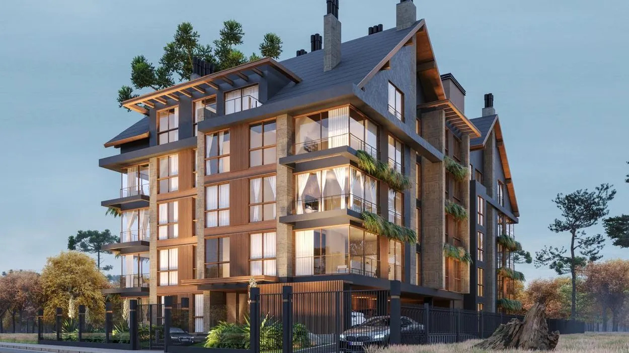 Cobertura à venda em Gramado, Av. Central, com 3 quartos, 127.75m2