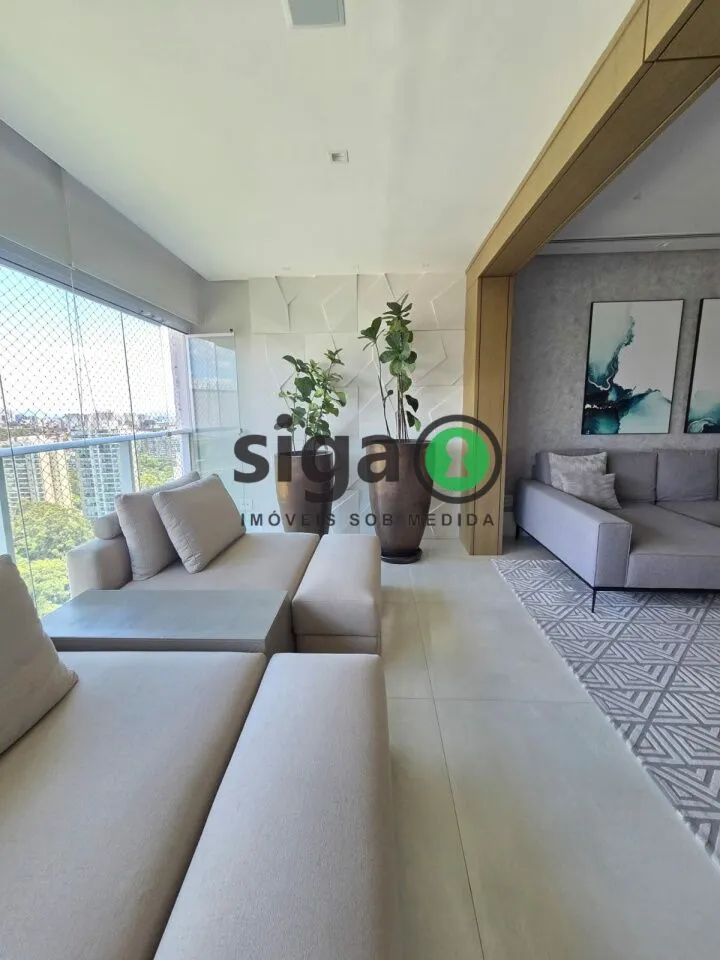 Imagem Apartamento á VENDA Mobiliado no Panamby, 3 Suítes, andar alto