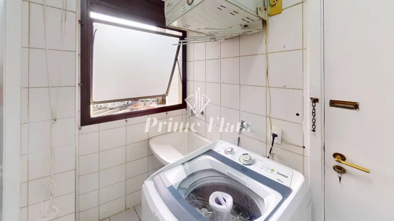 Imagem Flat disponível para locação no The Sutton House com 120m², 3 dormitórios e 2 vagas de garagem