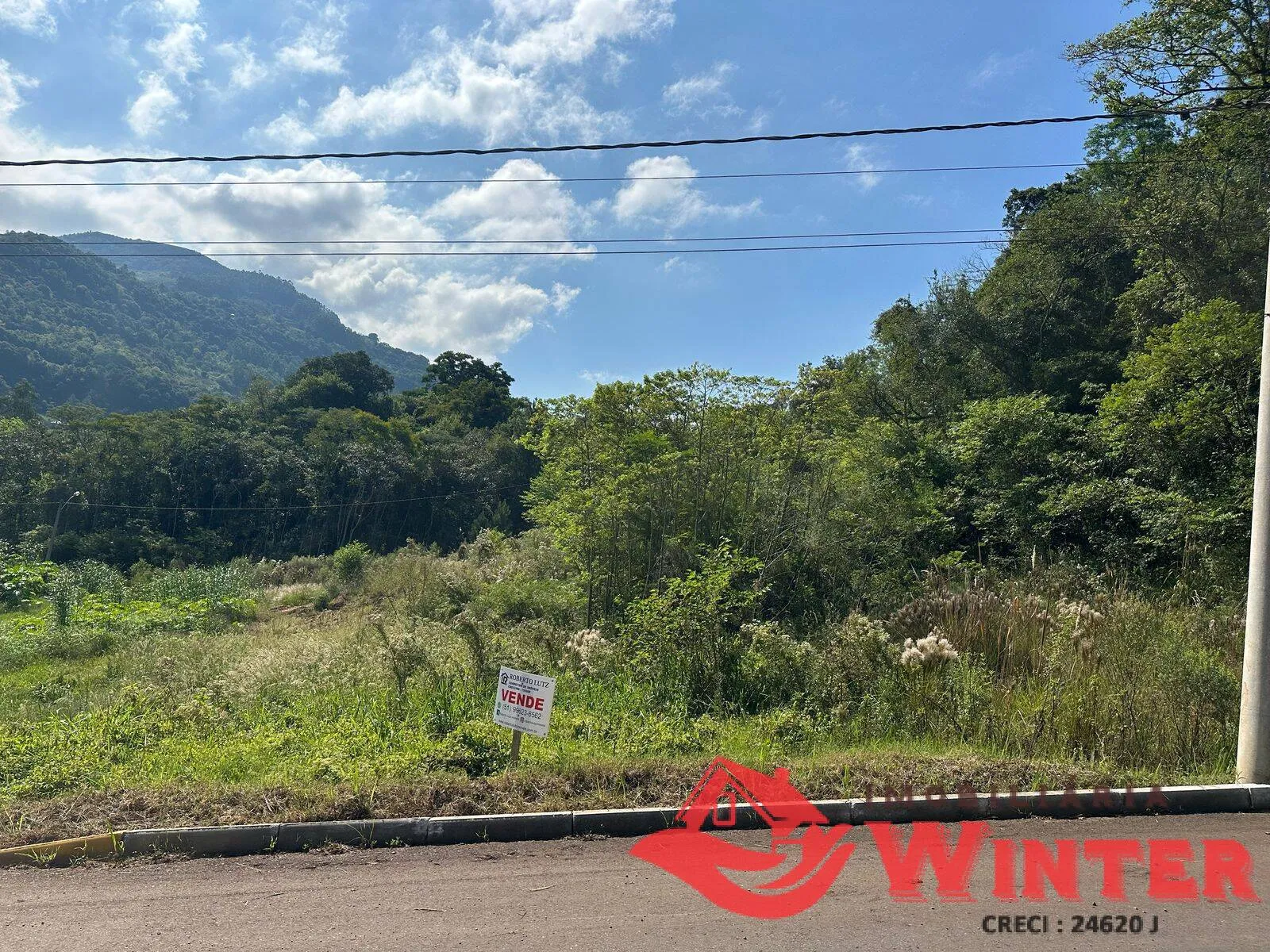 Terreno de frente para asfalto em São Vendelino
