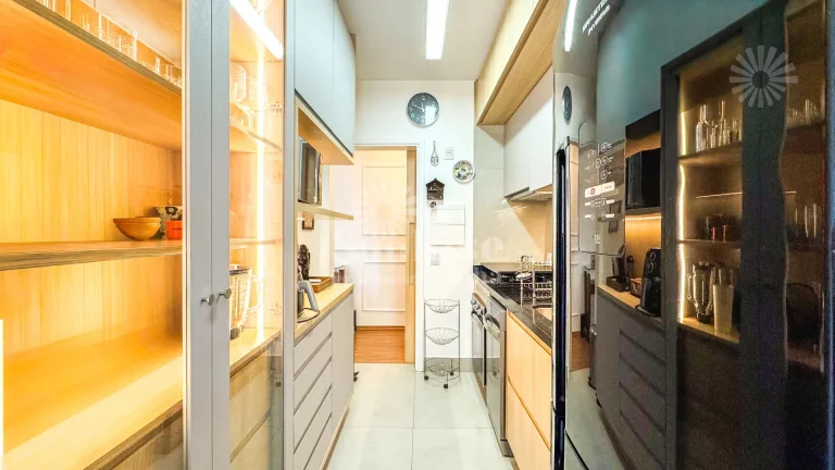 Imagem Apartamento Mobiliado para alugar em Alphaville com 3 quartos e 2 vagas - 84 m² R$8.435,00 pacote - Jardins de Monet - Barueri/SP