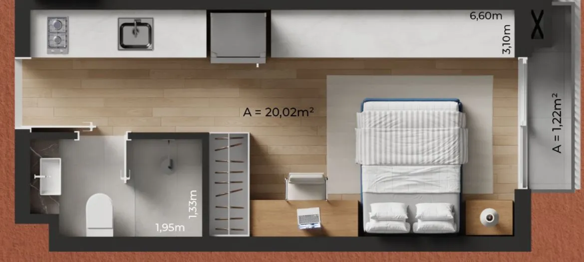 Imagem Apartamento em Praia de Belas