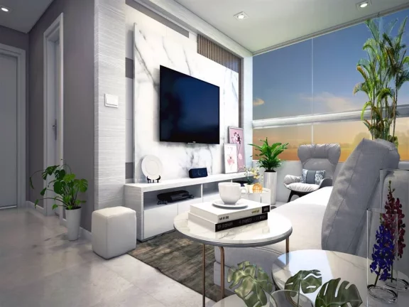 Imagem Apartamento com 2 dorms, Guilhermina, Praia Grande - R$ 476 mil, Cod: 2770