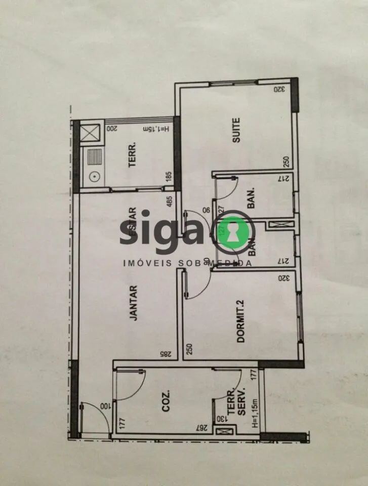 Imagem APARTAMENTO PARA VENDA 2 DORMITORIOS E 2 VAGAS NO CONDOMINIO ACTUAL MORUMBI