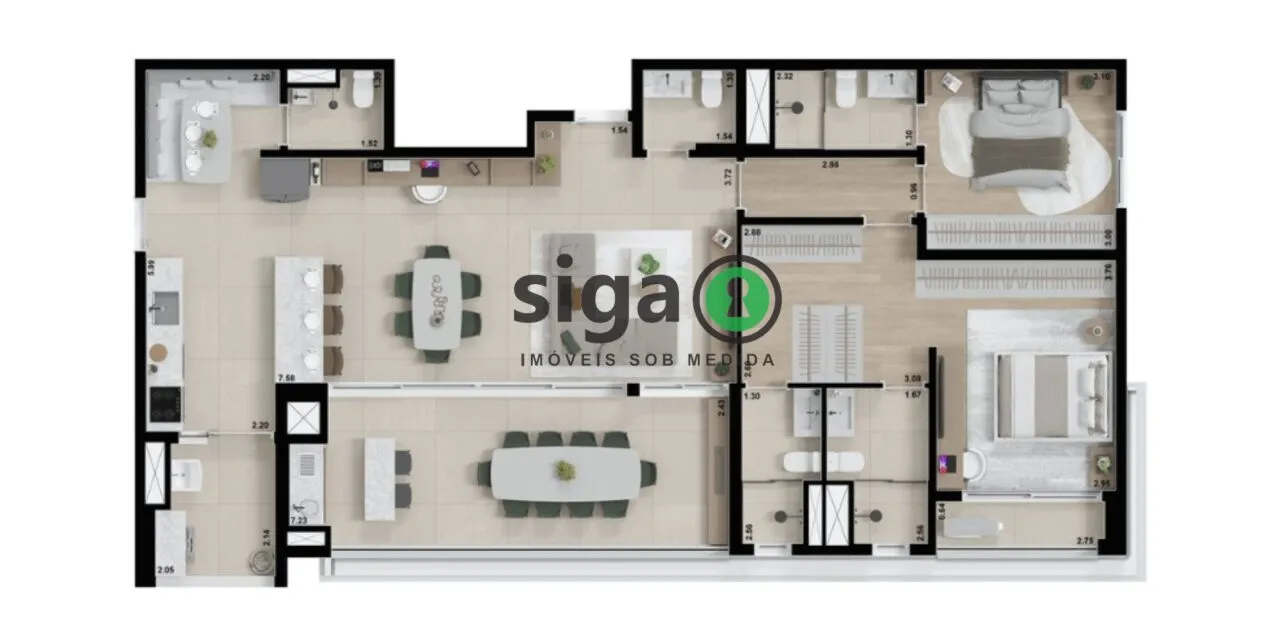 Imagem Apartamento para venda no Alto da Lapa 03 suítes, São Paulo - SP