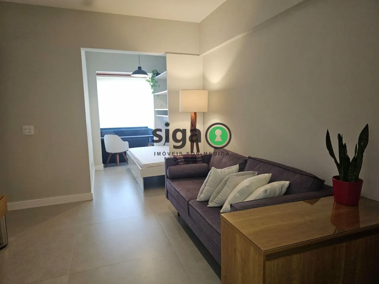 Imagem Locação Apartamento 1 Quarto Mobiliado no Jardim Paulista