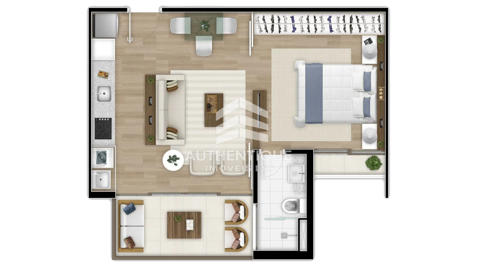 Imagem Home Studio 47 Pinheiros - Apartamento à venda em São Paulo/SP