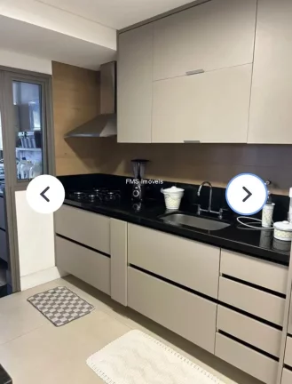Imagem Apartamento à venda em São Paulo-SP na Cidade Monções: 3 quartos, 3 suítes, 3 salas, 5 banheiros, 2 vagas - 131m²!
