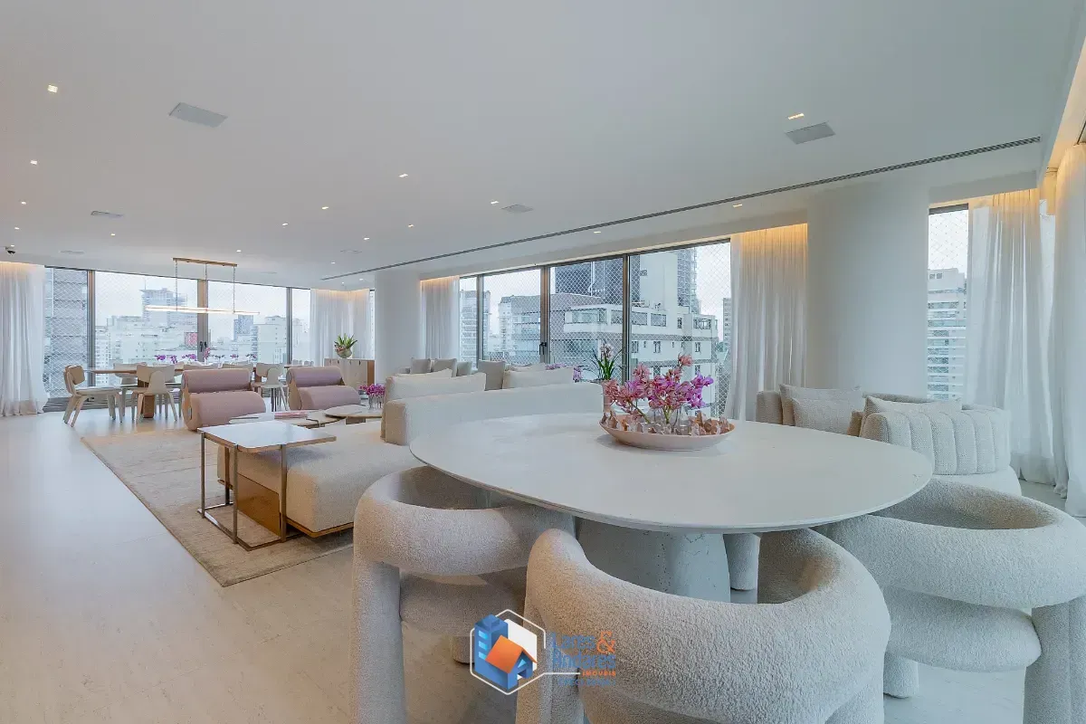 Imagem Apartamento para venda em Pinheiros com 4 quartos, sendo 4 suítes, 340m²